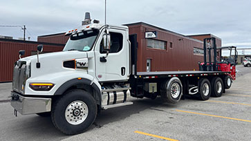 Moffett M8 55.3-10 NX Forklift + Western Star Truck Work-Ready Package for Sale