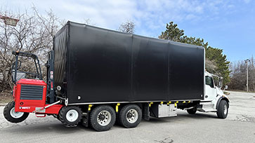 Moffett M8 55.3-10 NX Forklift + Kenworth Truck Work-Ready Package for Sale