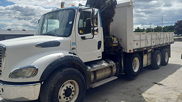 HIAB 200-5 Pre-owned Crane and Freightliner Work-Ready Truck Package for Sale