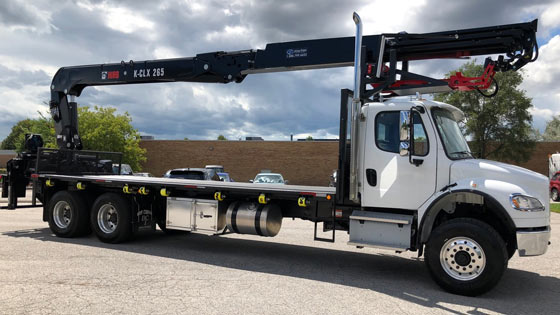 265k Crane and Freightliner M2 106 Truck Package for Sale