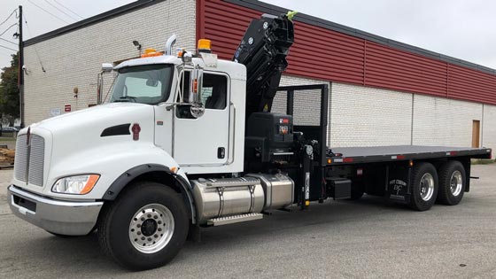 X-HiDuo 258E-5 Crane and Kenworth T370 Truck Package for Sale