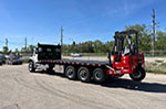 Moffett M8 55.4-12 NX Forklift + Freightliner Truck Work-Ready Package for Sale