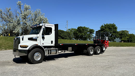 Moffett M8 55.3-10 NX Forklift on Western Star Truck Work-Ready Package for Sale